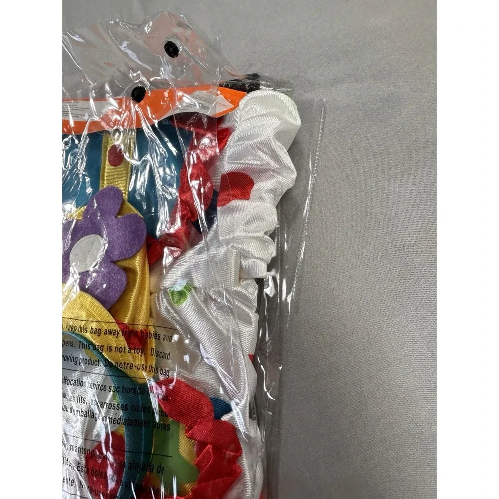 Clown Costume Toddler 2T Dress and Headpiece Complete NEW